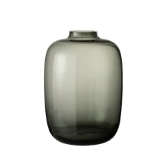 VASE CL GLASS GREY 45 